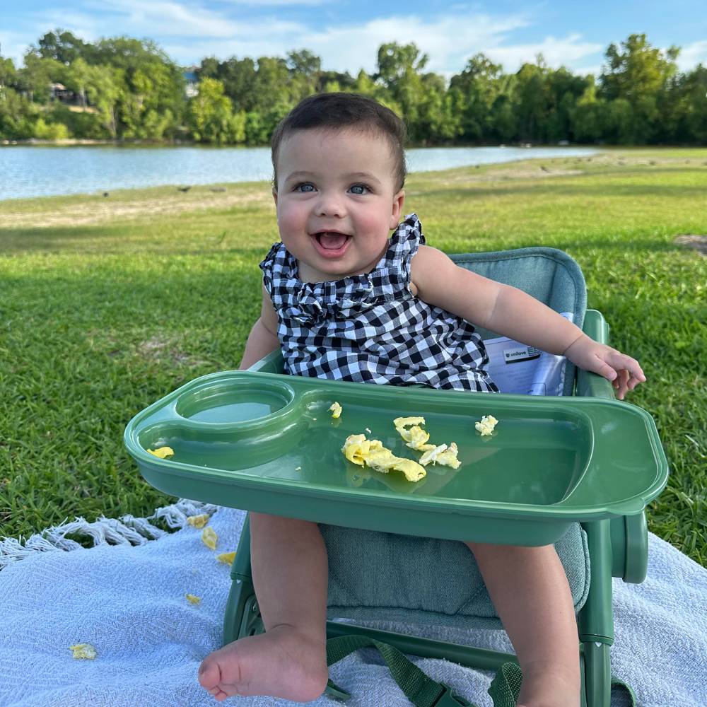 Unilove Feed Me 3-in-1 Dining Booster Seat - Avocado Green