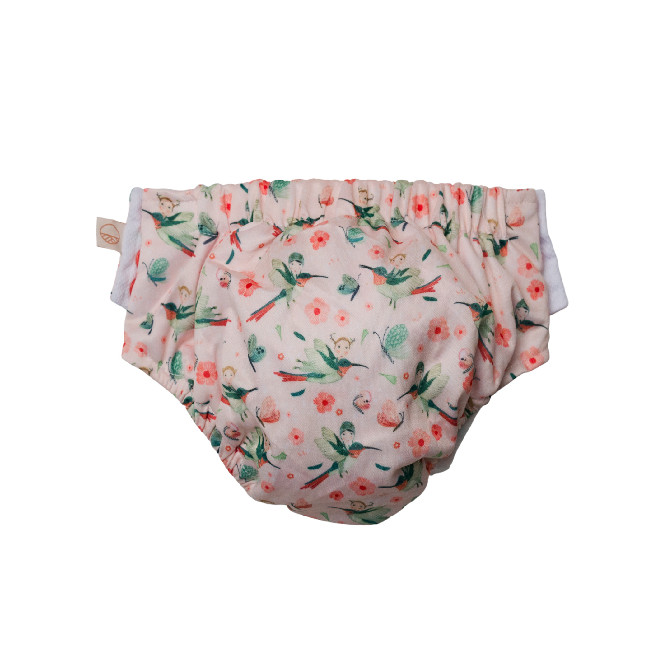 Nestling Swim Nappy - Pink Hummingbird