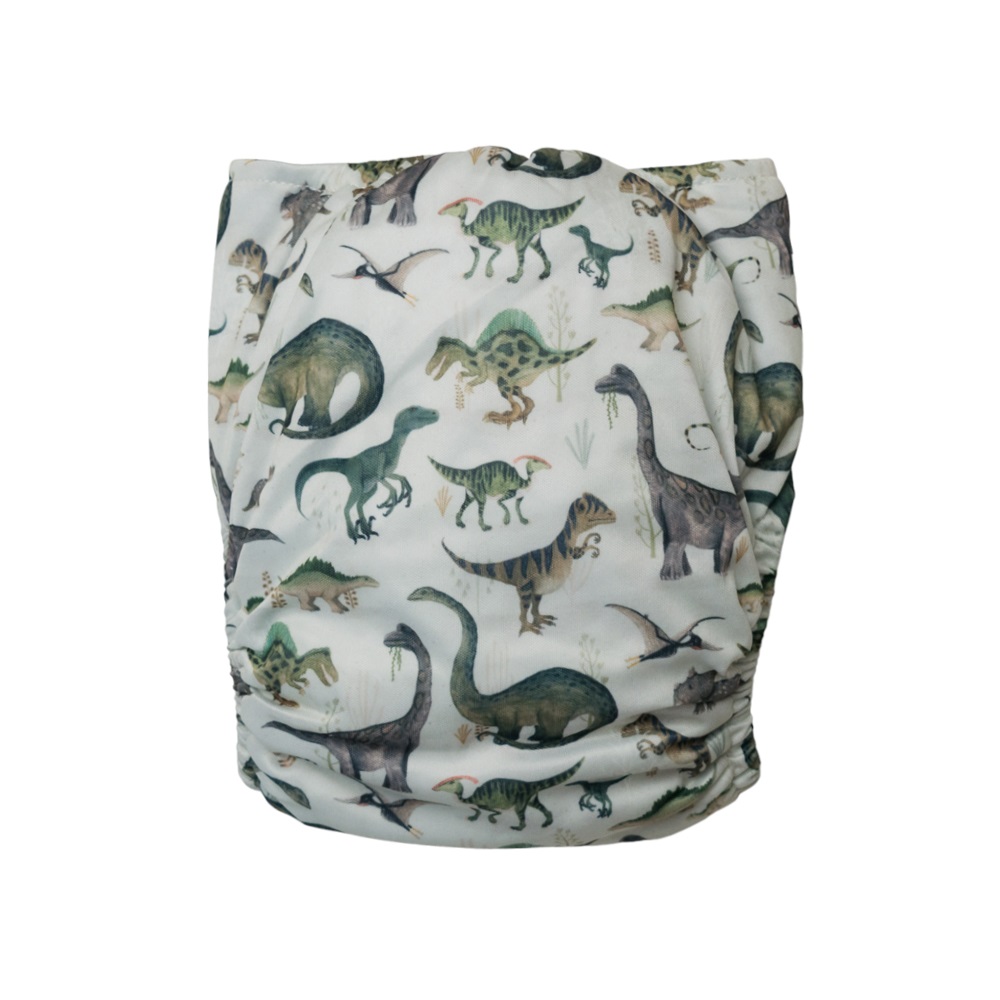 Nestling SIMPLE Nappy Cover - Dinosaurs