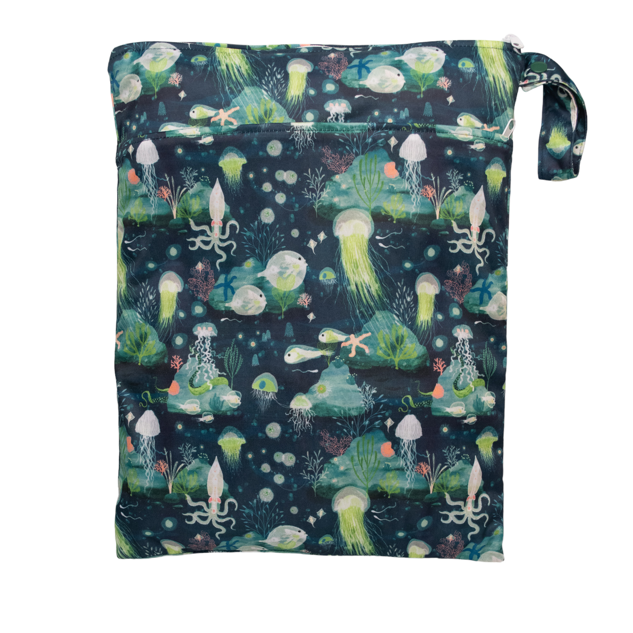 Nestling Double Pocket Wet Bag - Under the Sea