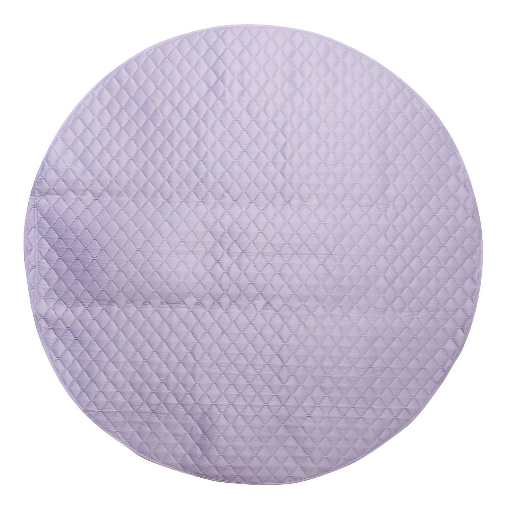 Medium Waterproof Quilted Play Mat - Lilac - 100cm