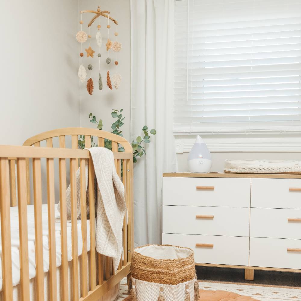 Crane Baby Willow Leaf Ceiling Hanging