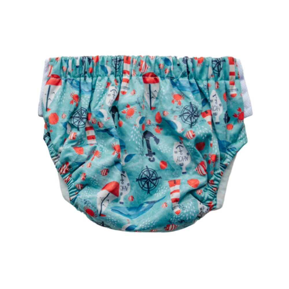 Nestling Swim Nappies - Navy Ahoy