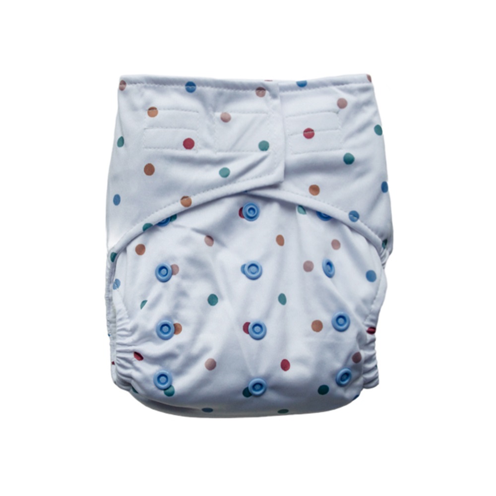 Nestling Simple Nappy Complete - Mint Dots
