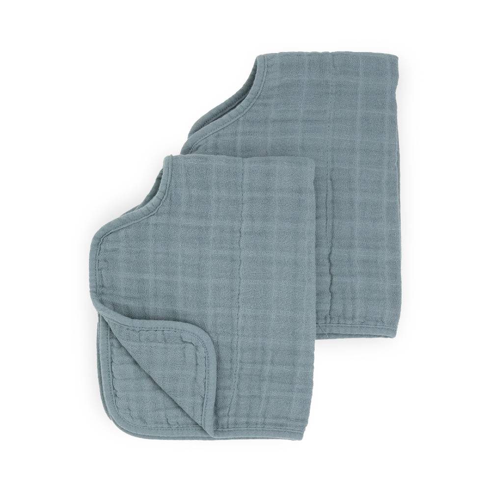 Muslin Burp Cloth 2 Pack - Sea