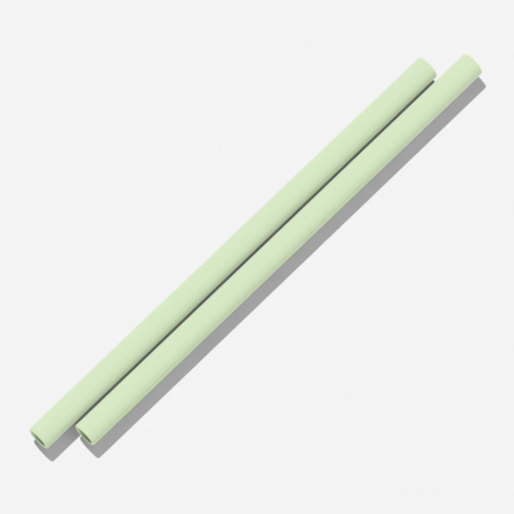 Bink Silicone Straws - 2 Pack - Matcha