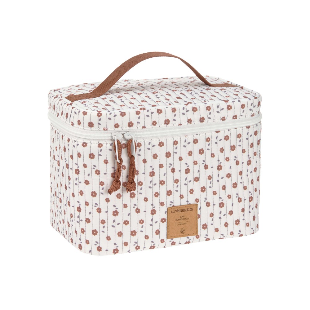 Lassig - Nursery Caddy to Go - Flowers White