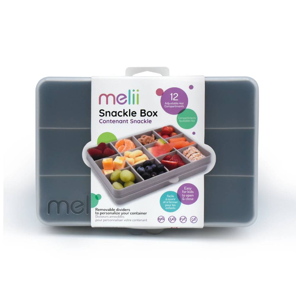 Melii Snackle Box Regular - Grey