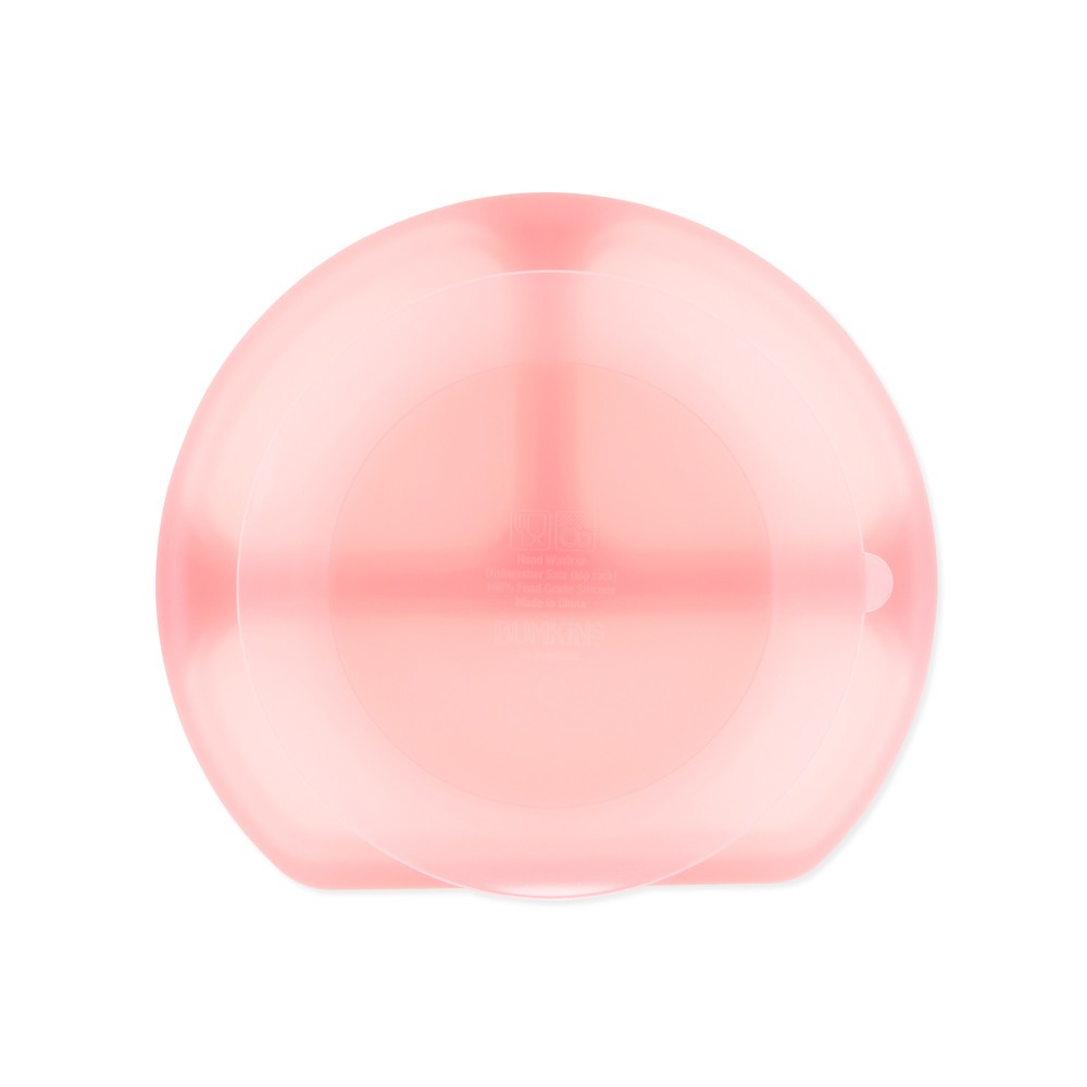 Bumkins Grip Dish - Jelly Silicone - Pink Jelly