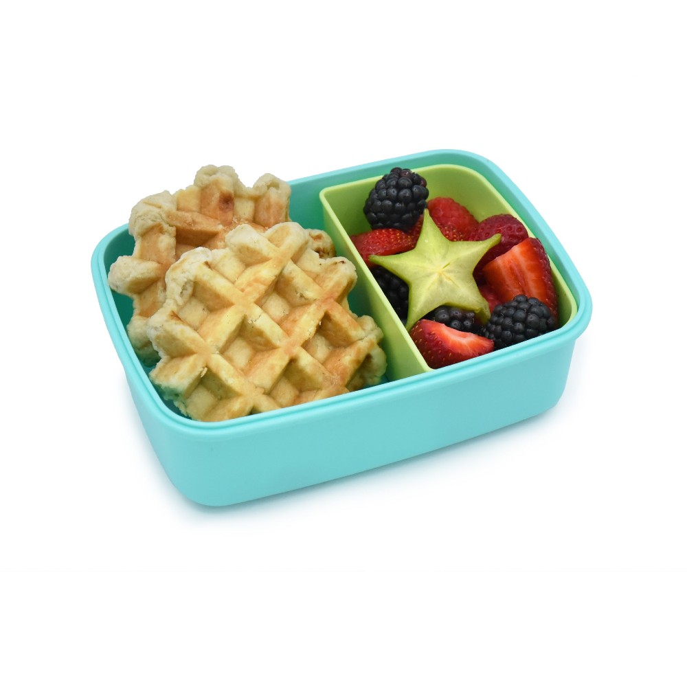 Melii Bento Box with Removable Divider - 880ml - Blue