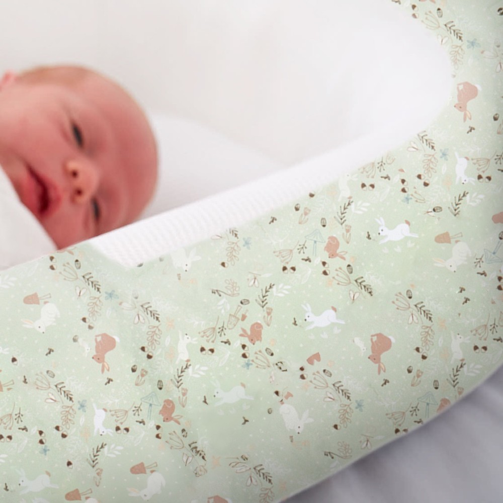Purflo Sleep Tight Baby Bed - Storybook Sage