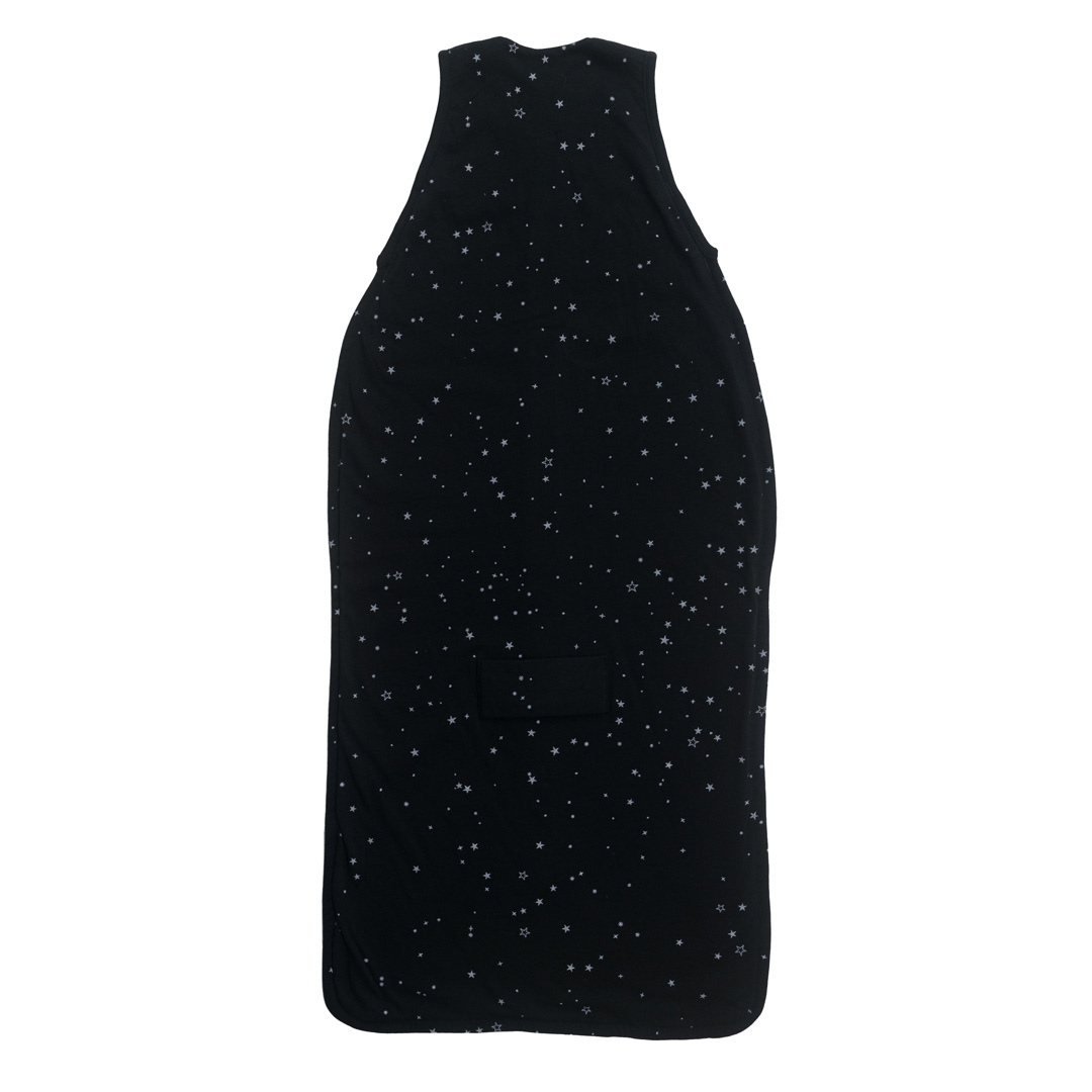 Woolbabe 3 Seasons Front Zip Merino/Organic Cotton Sleeping Bag - Night Stars