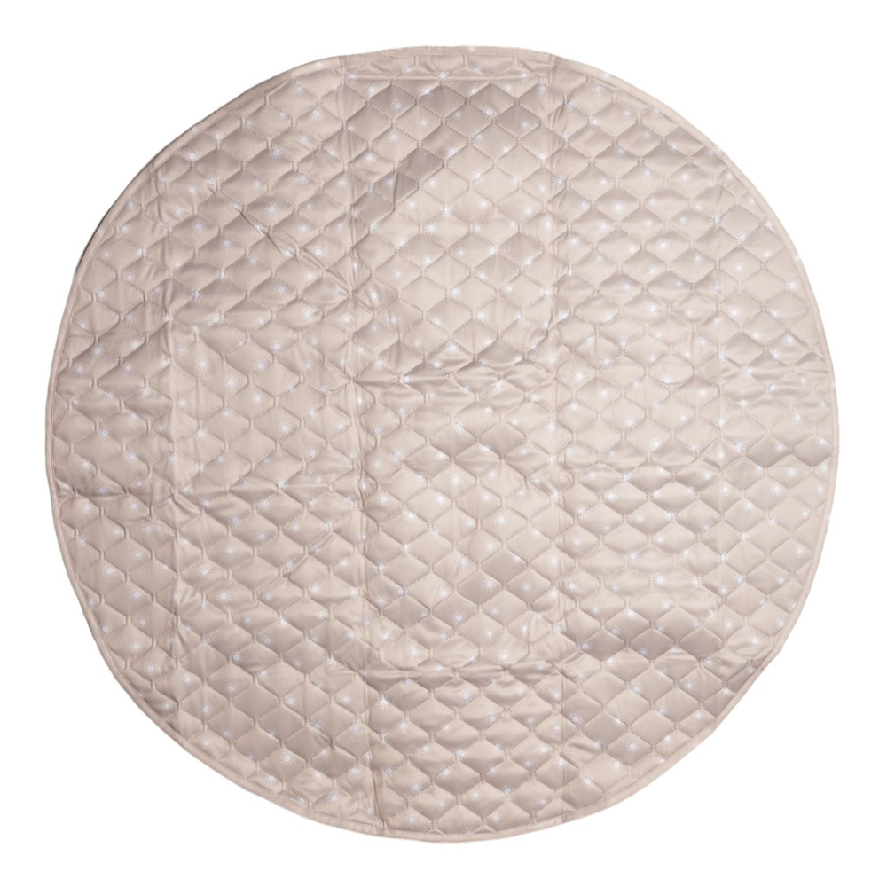 Medium Waterproof Quilted Play Mat - Oat Sunshine - 100cm