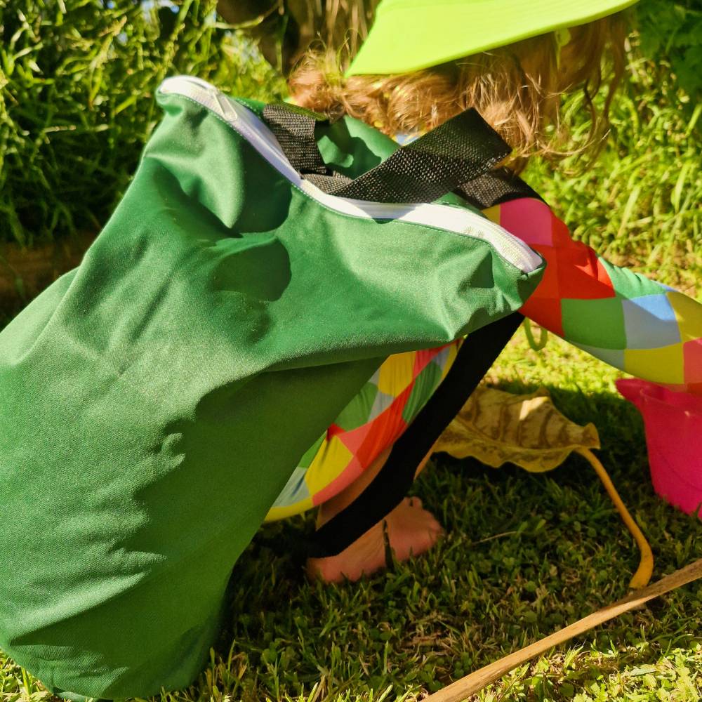 Nestling Large Swim Wet Bag - Forest