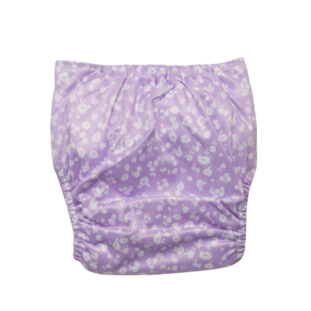 Nestling Simple Nappy Complete - Lilac Vintage Floral
