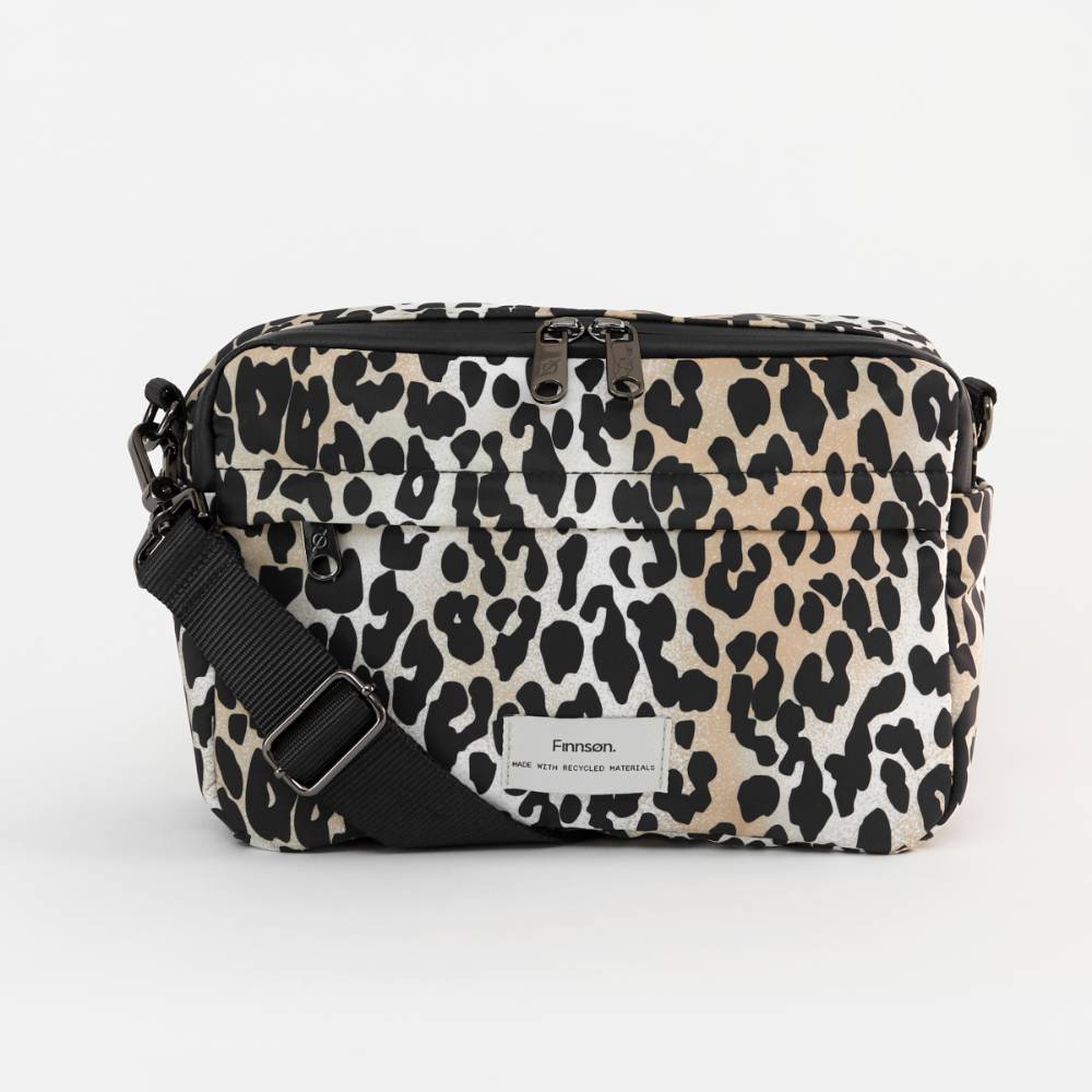 Finnson FRIDA Eco Stroller Organiser - Leopard
