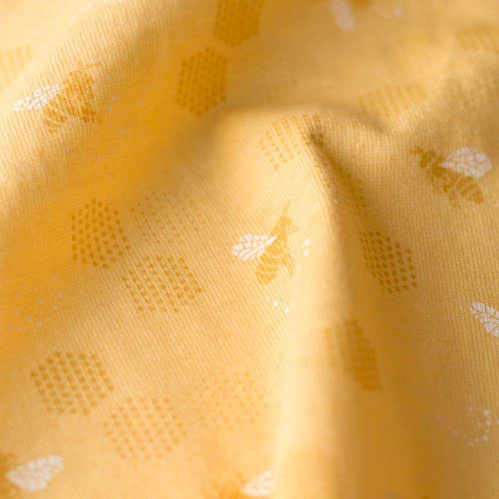 Woolbabe Duvet Front Zip Sleeping Bag - Limited Edition - Buttercup Bees