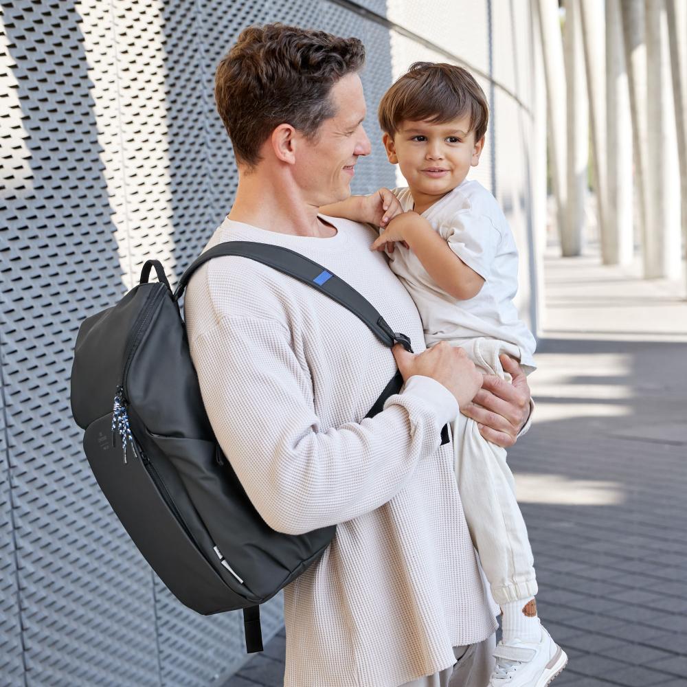 Lassig - Slender Up Backpack - Black