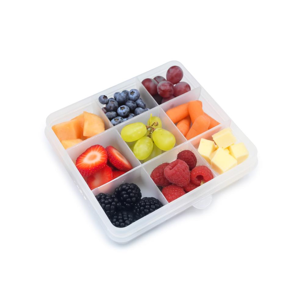 Melii Snackle Lunch 9 Compartment - Hunter Green