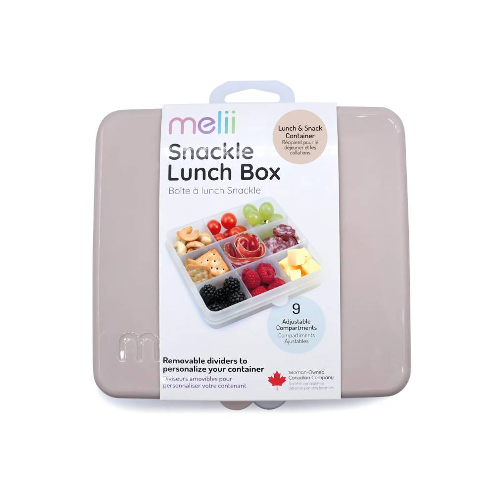 Melii Snackle Lunch 9 Compartment - Oatmilk