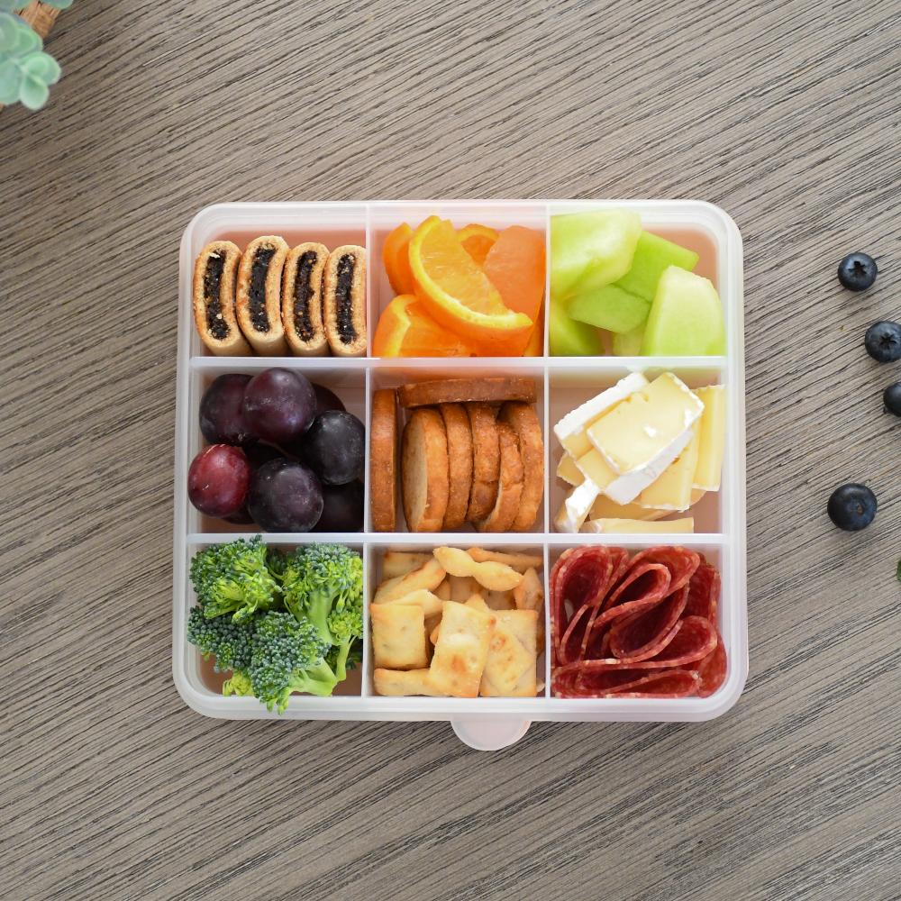 Melii Snackle Lunch 9 Compartment - Wisteria