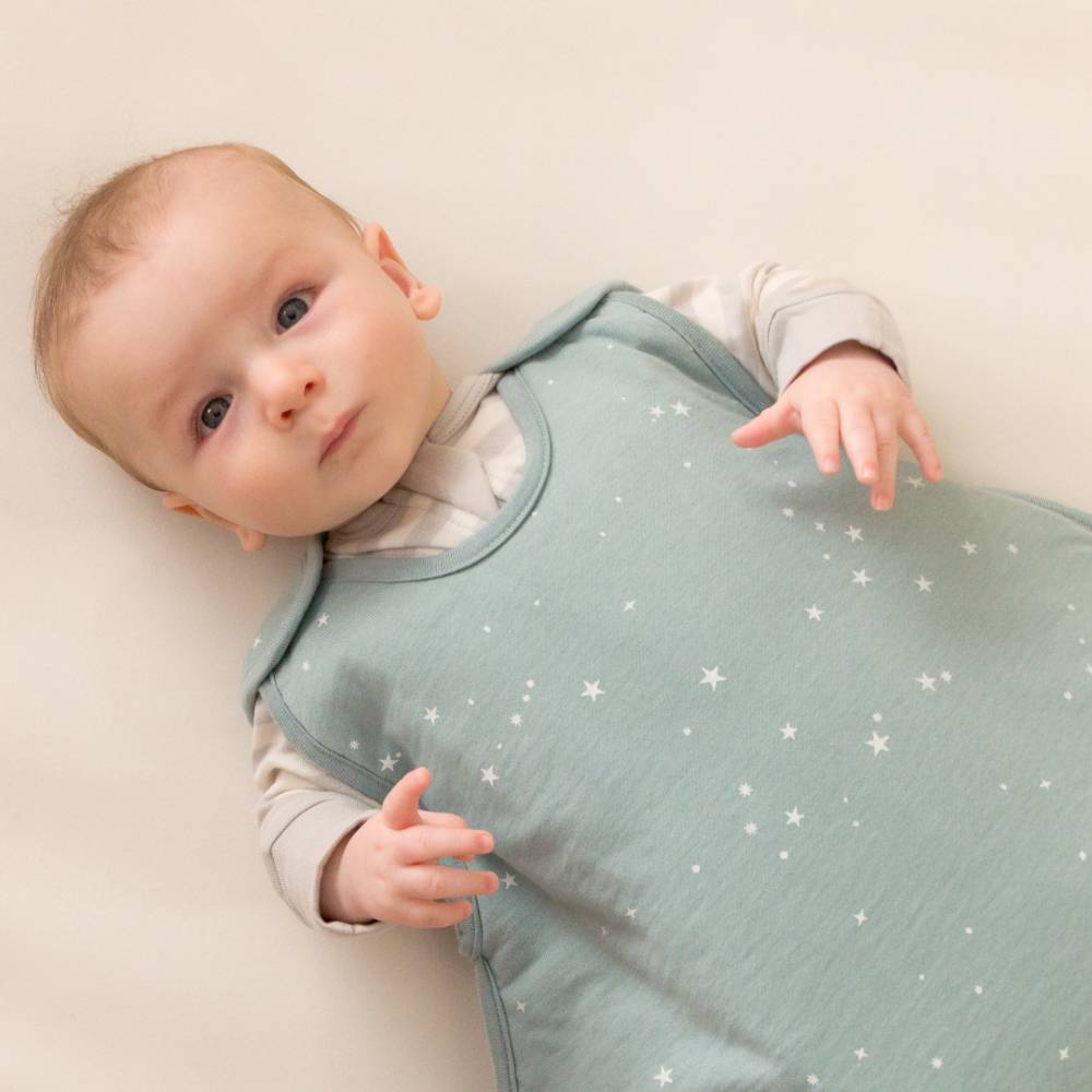 Woolbabe Mini Duvet Sleeping Bag - Tide Stars