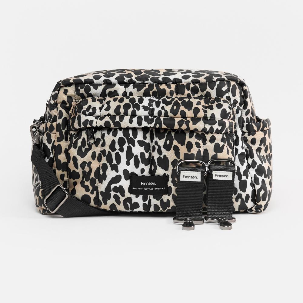 Finnson FREYA Eco Oversized Stroller Organiser - Leopard