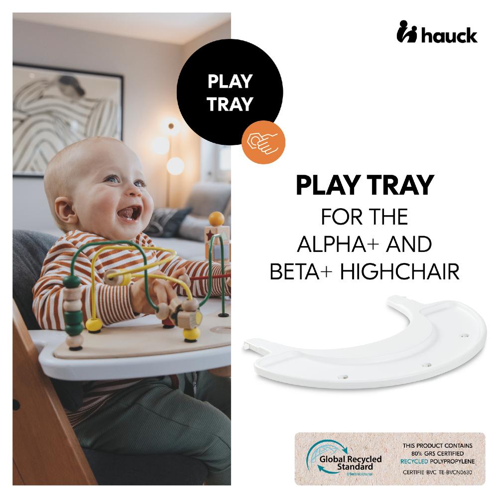 Hauck Alpha Play Tray - White