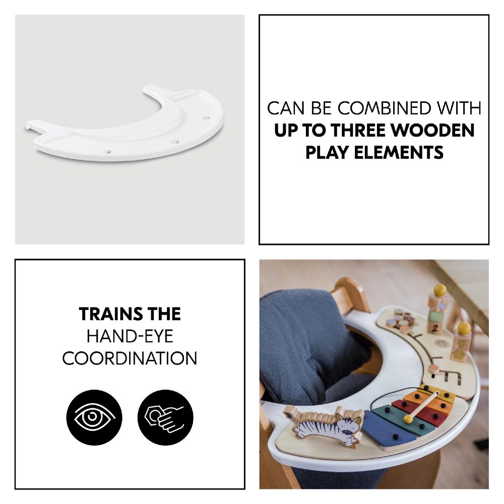 Hauck Alpha Play Tray - White