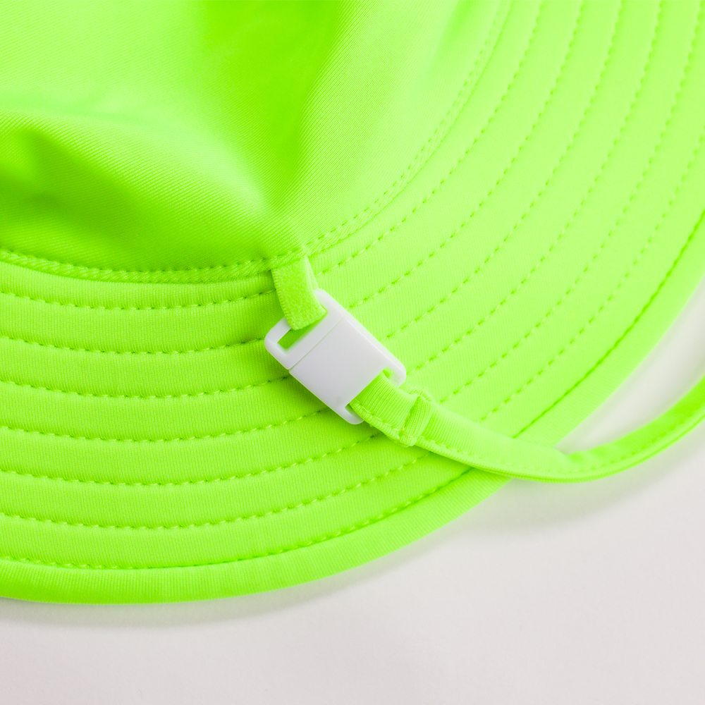 Nestling Neon Swim Bucket Hat - Neon Green