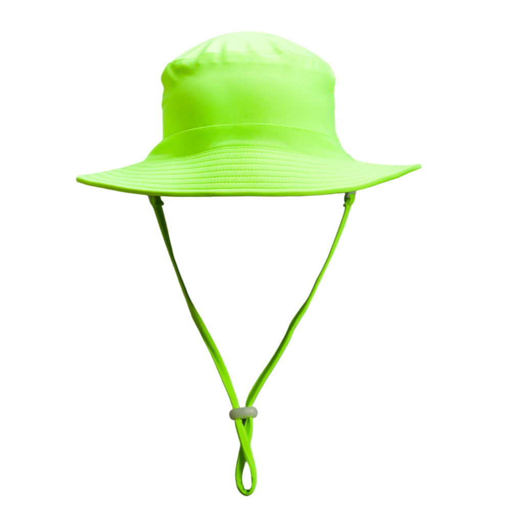Nestling Neon Swim Bucket Hat - Neon Green