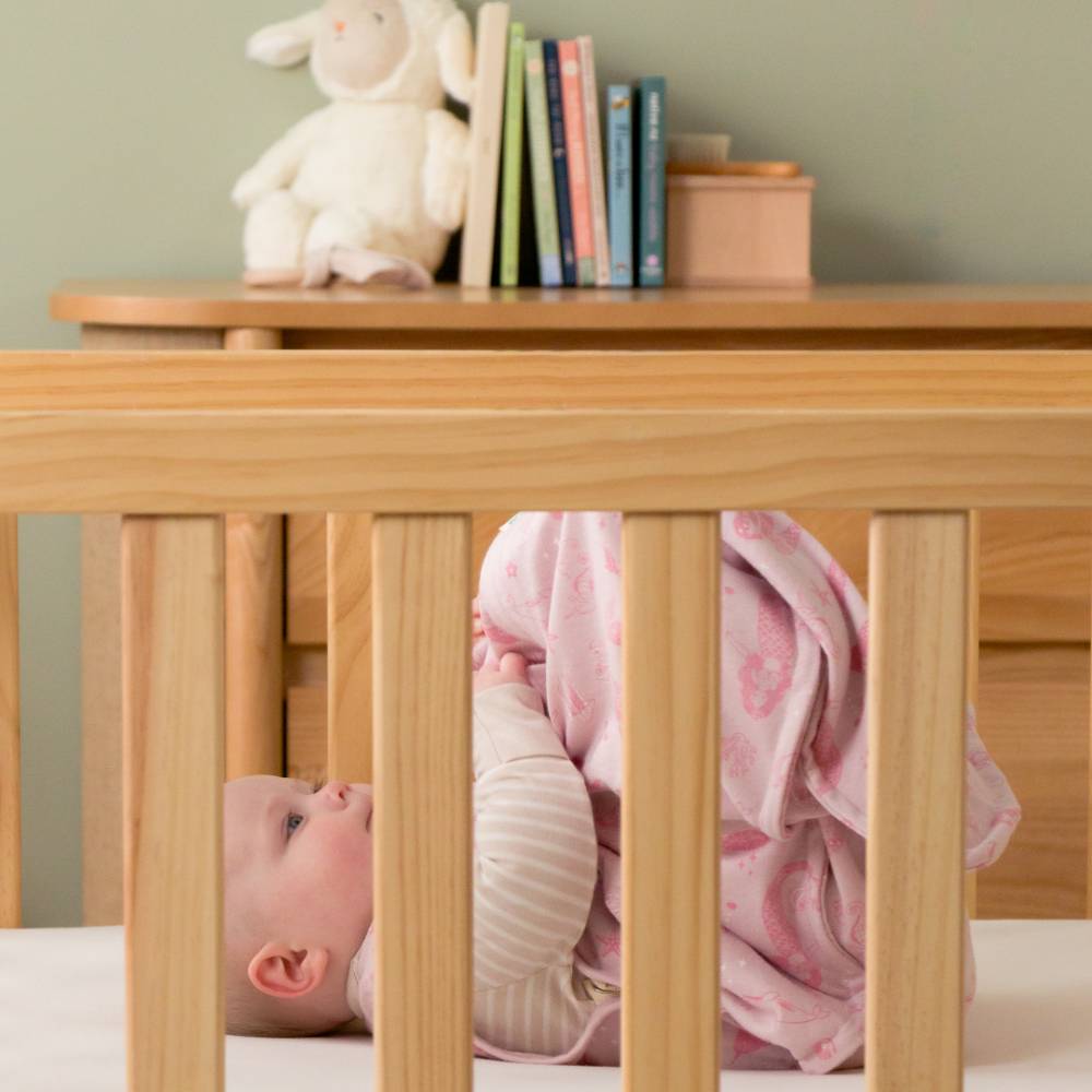 Woolbabe 3 Seasons Front Zip Merino/Organic Cotton Sleeping Bag - Shell Mermaids