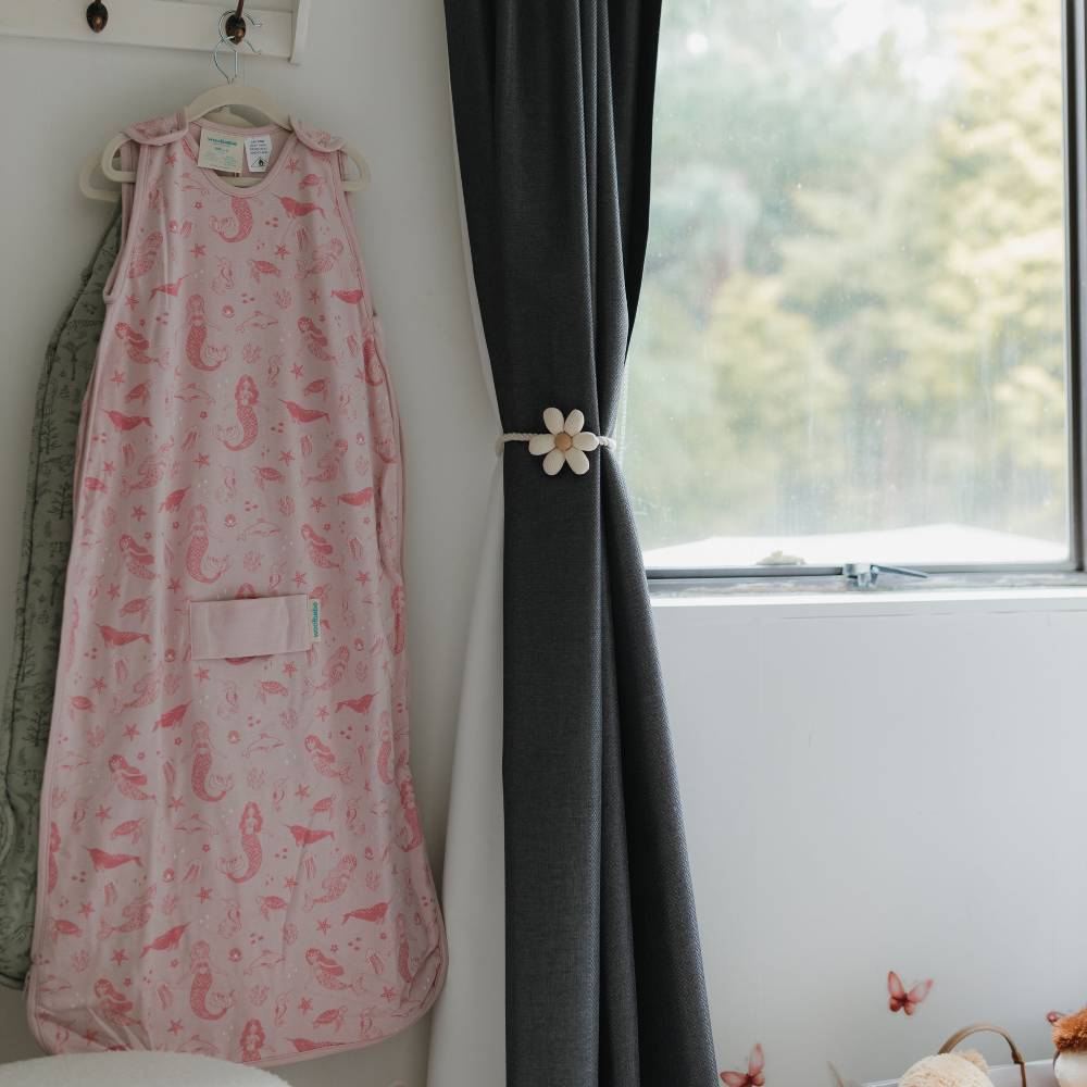 Woolbabe 3 Seasons Side Zip Sleeping Bag - Shell Mermaids