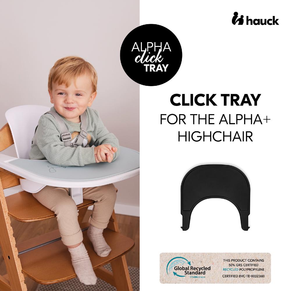 Hauck Alpha Click Tray - Black