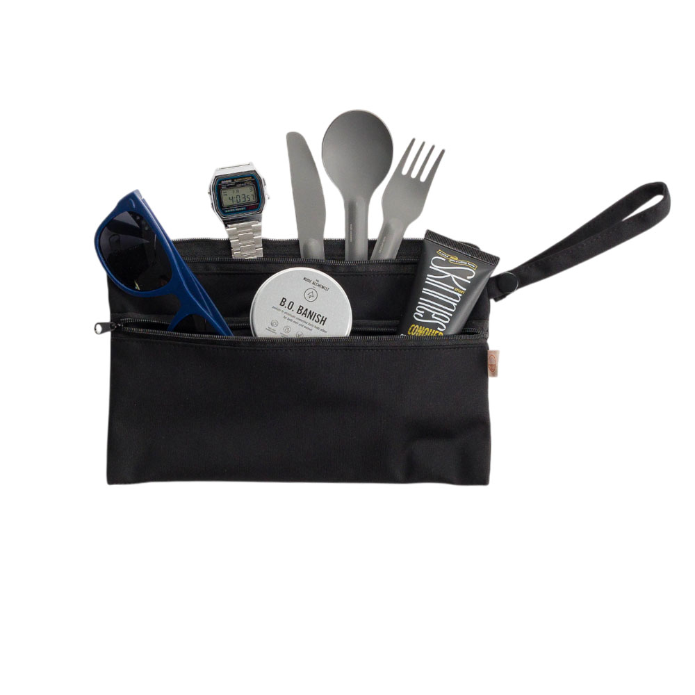 Nestling Mini Accessories Bag - Black