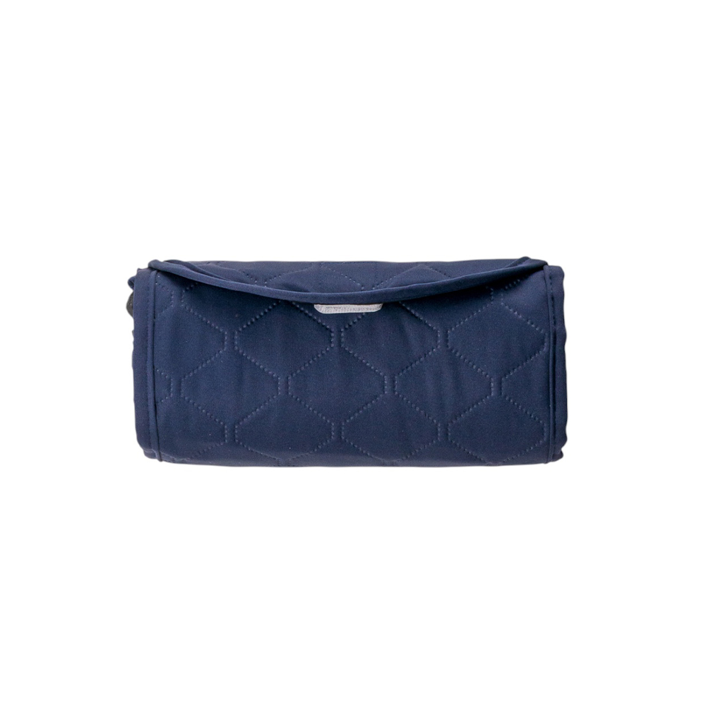 Medium Waterproof Quilted Play Mat - Navy - 100cm