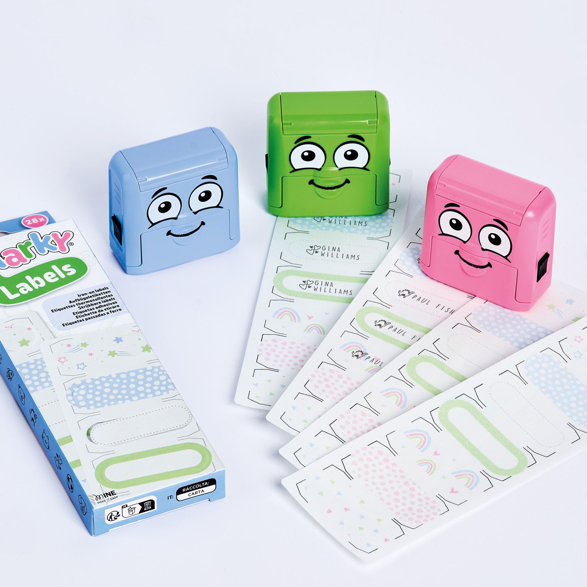 Marky Iron-On Labels - Multi