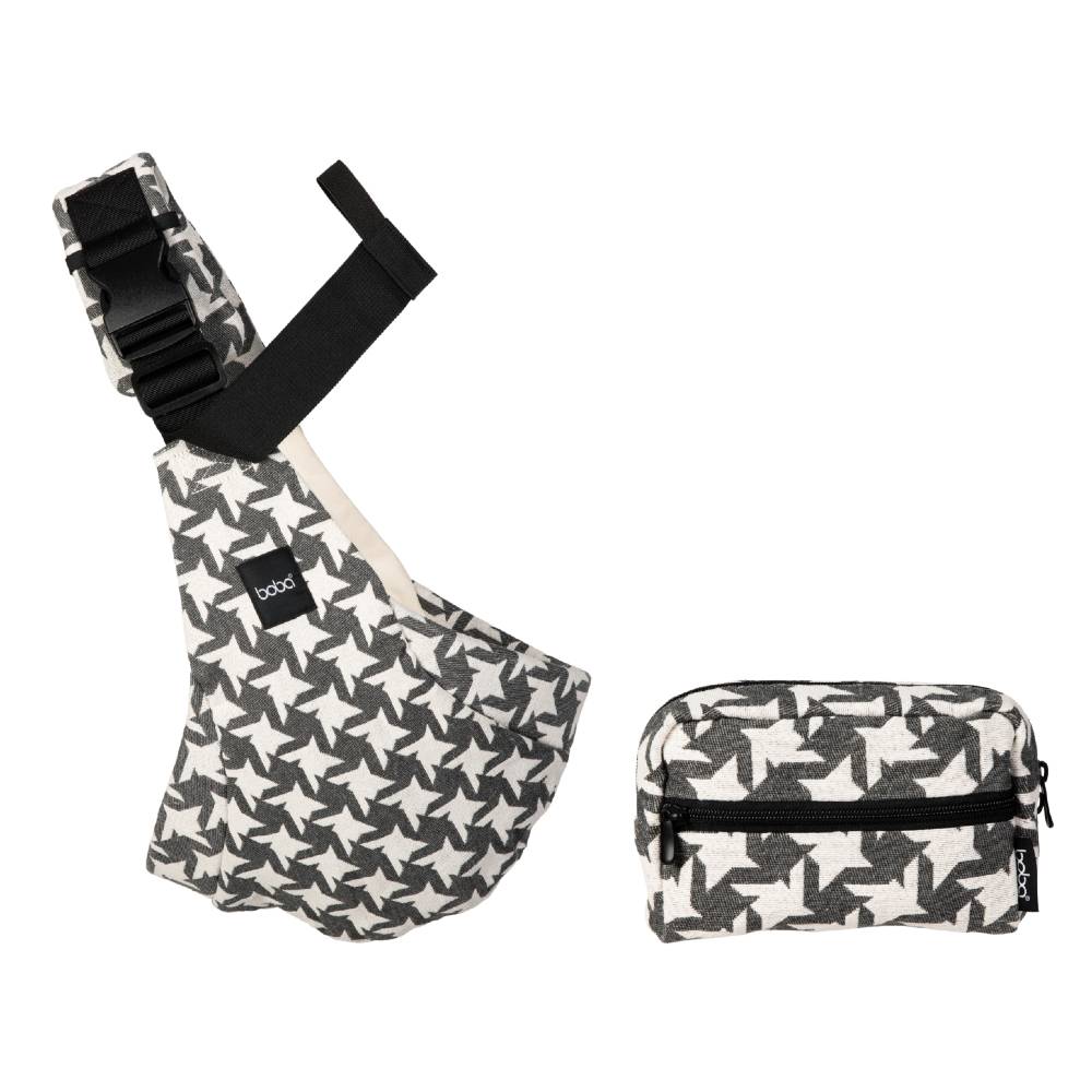 Boba Buddy - Grey Houndstooth