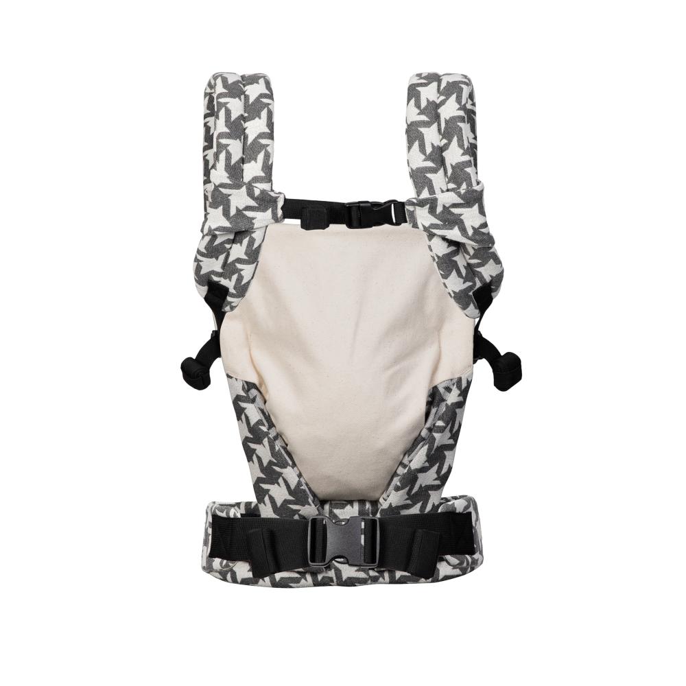 Boba Auri Baby Carrier - Grey Houndstooth