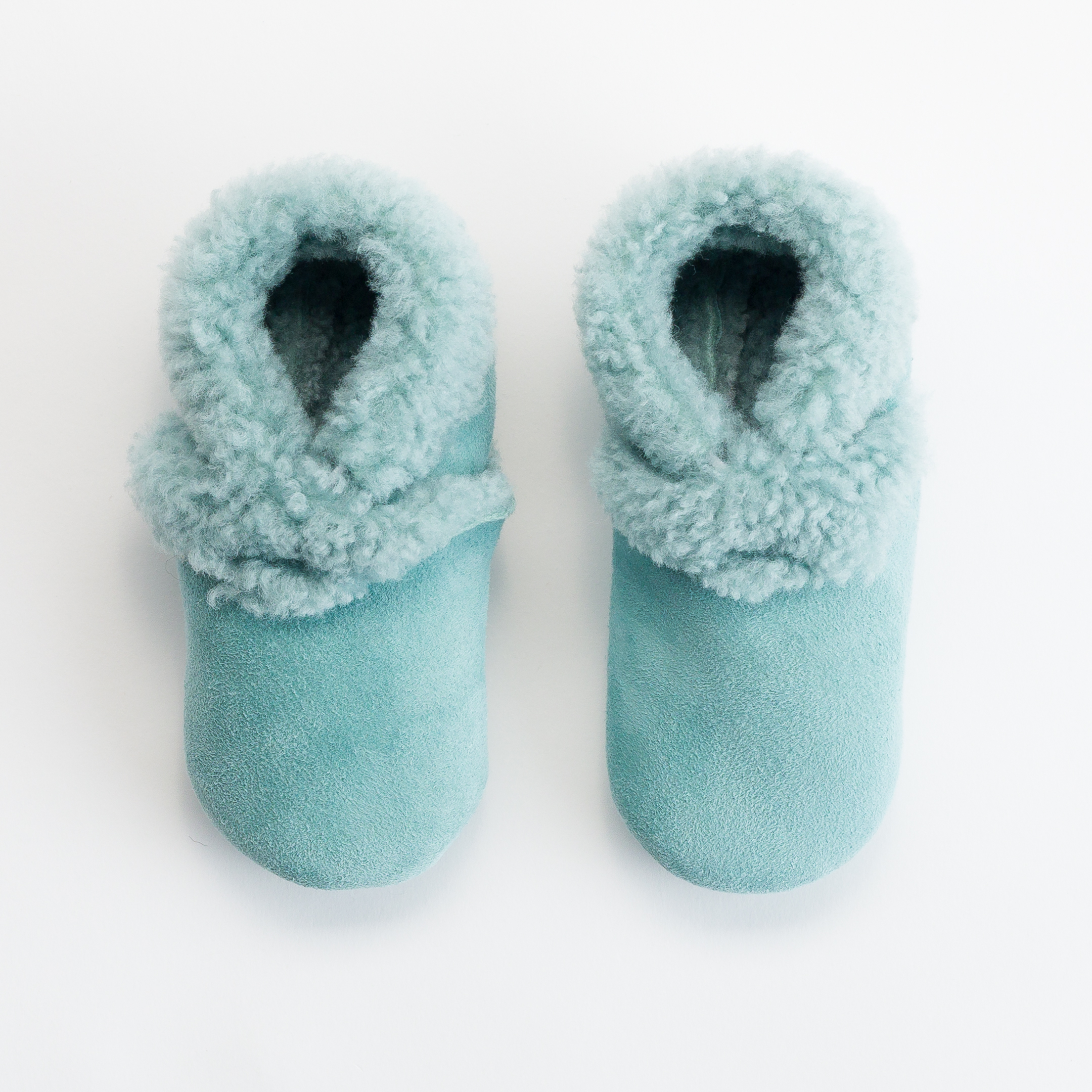 Woolbabe Booties - Tide