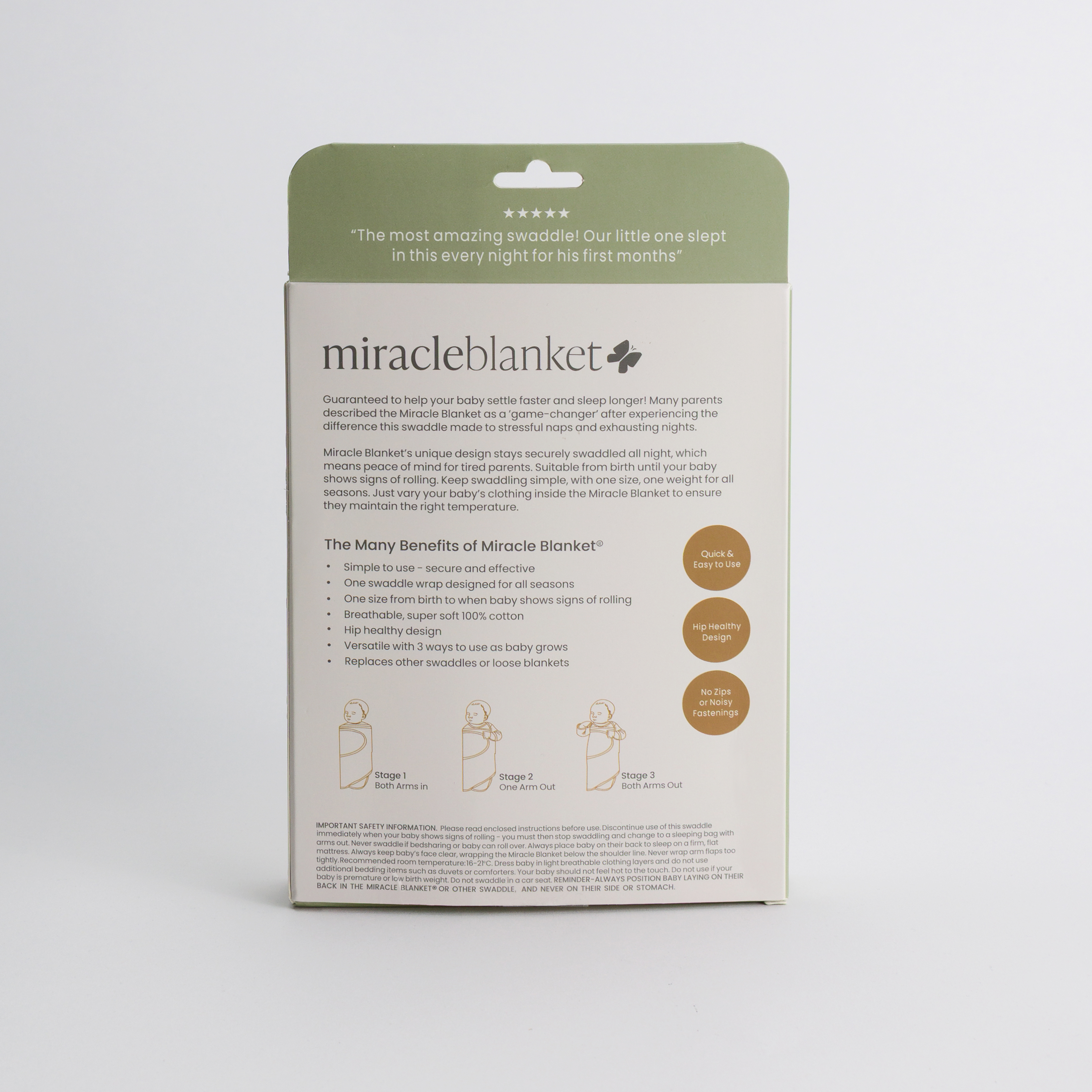 Miracle Blanket (New Packaging) - Sky