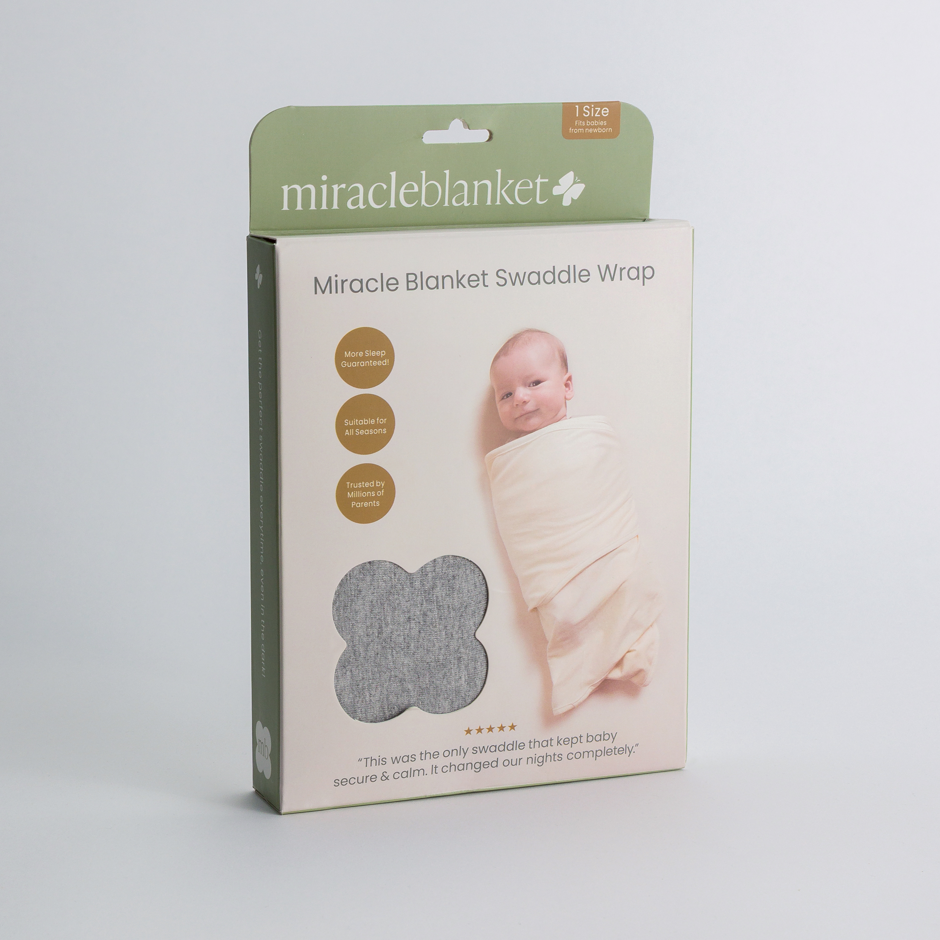Miracle Blanket (New Packaging) - Grey Marl