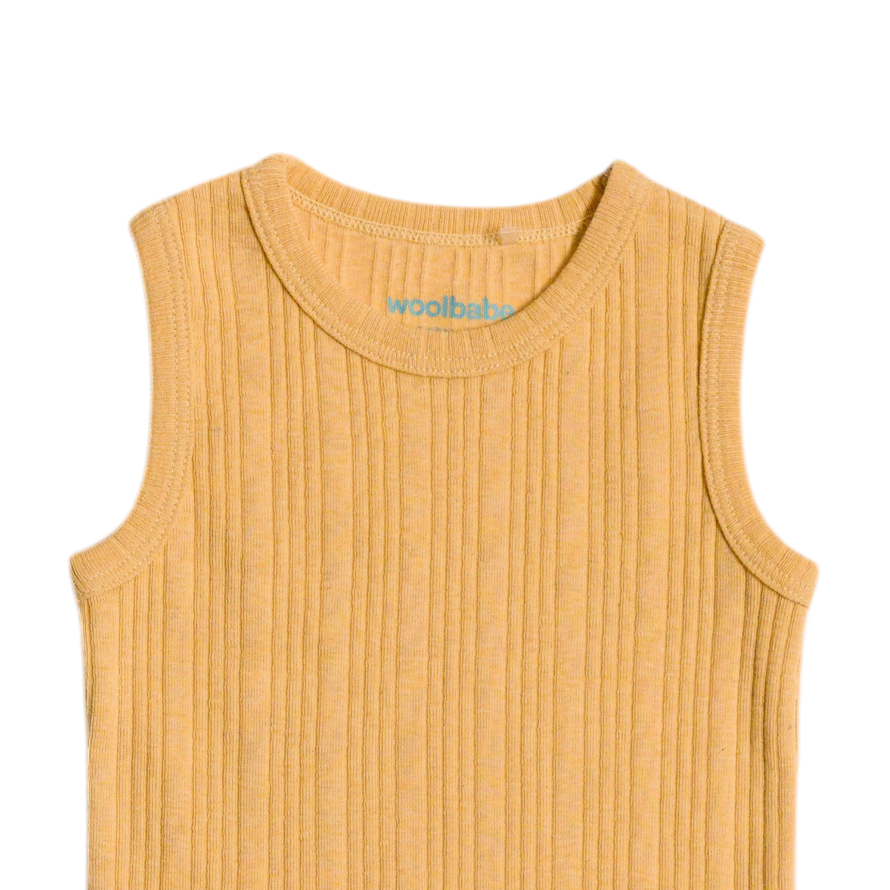 Woolbabe Organic Cotton/Merino Singletsuit - Buttercup Marl