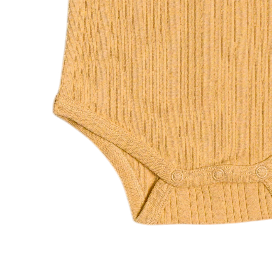 Woolbabe Organic Cotton/Merino Singletsuit - Buttercup Marl