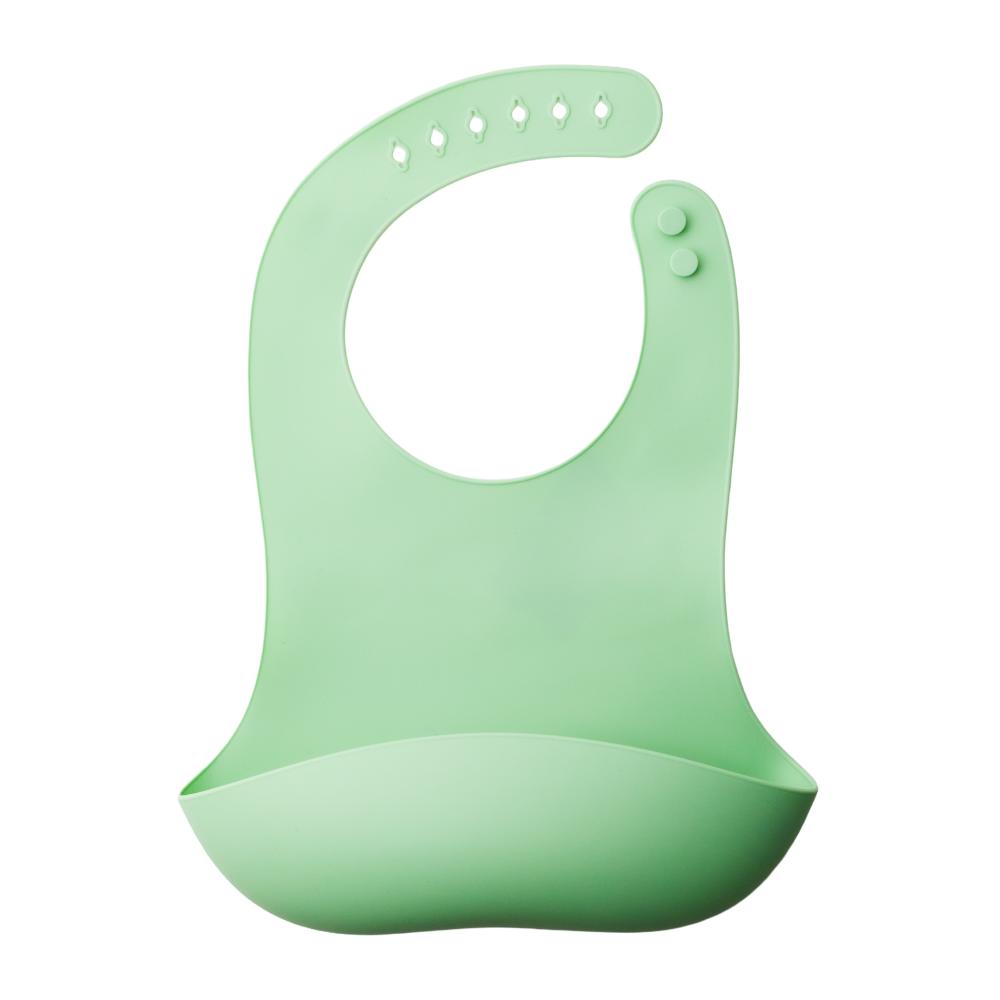Nestling Silicone Bib - Sage