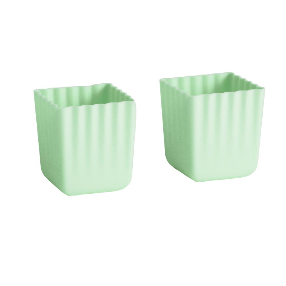Nestling Silicone Jumbo Cups 2pk - Sage