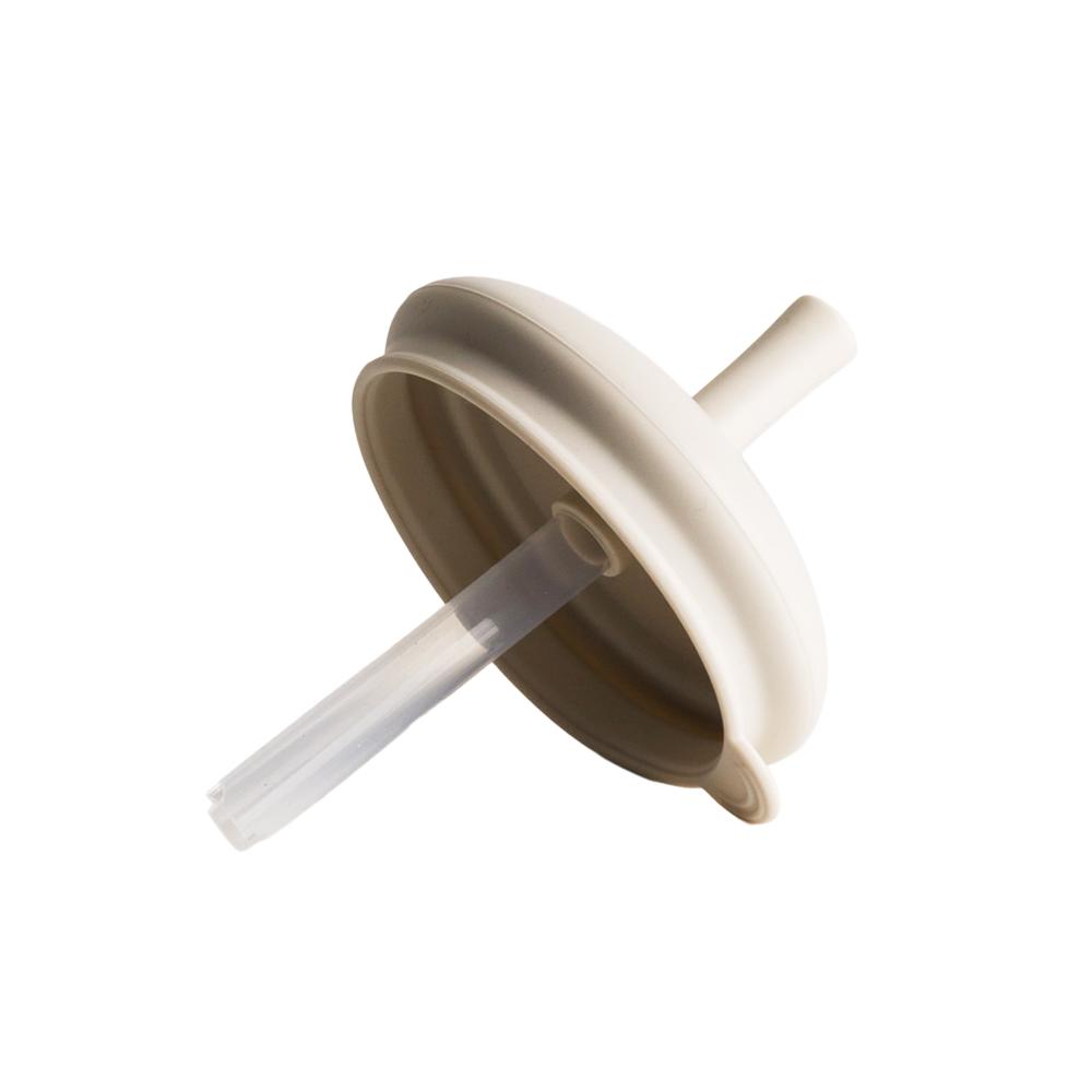 Nestling Silicone Straw Lid - Oat