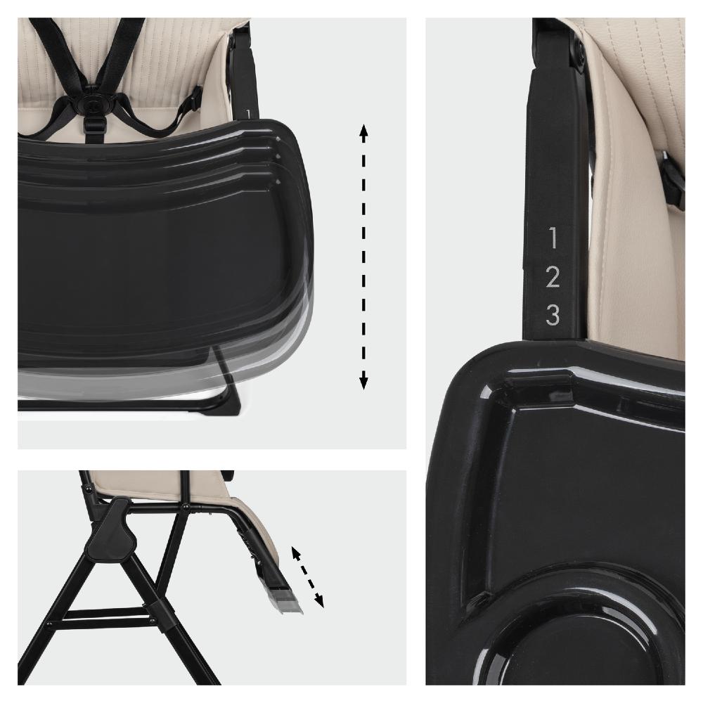 Hauck Sit N Go Highchair - Beige