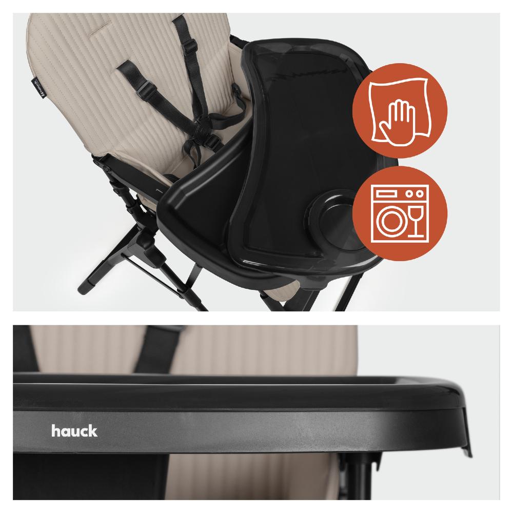 Hauck Sit N Go Highchair - Beige