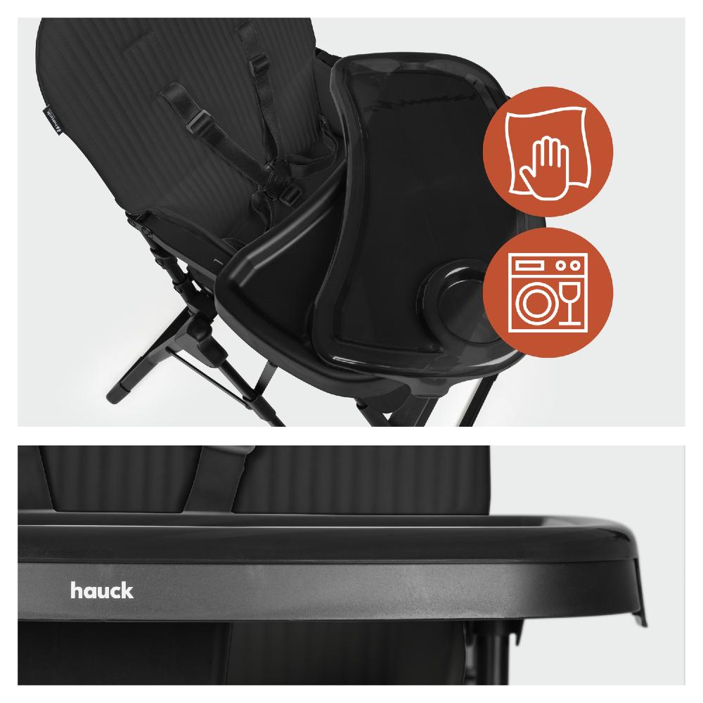 Hauck Sit N Go Highchair - Black